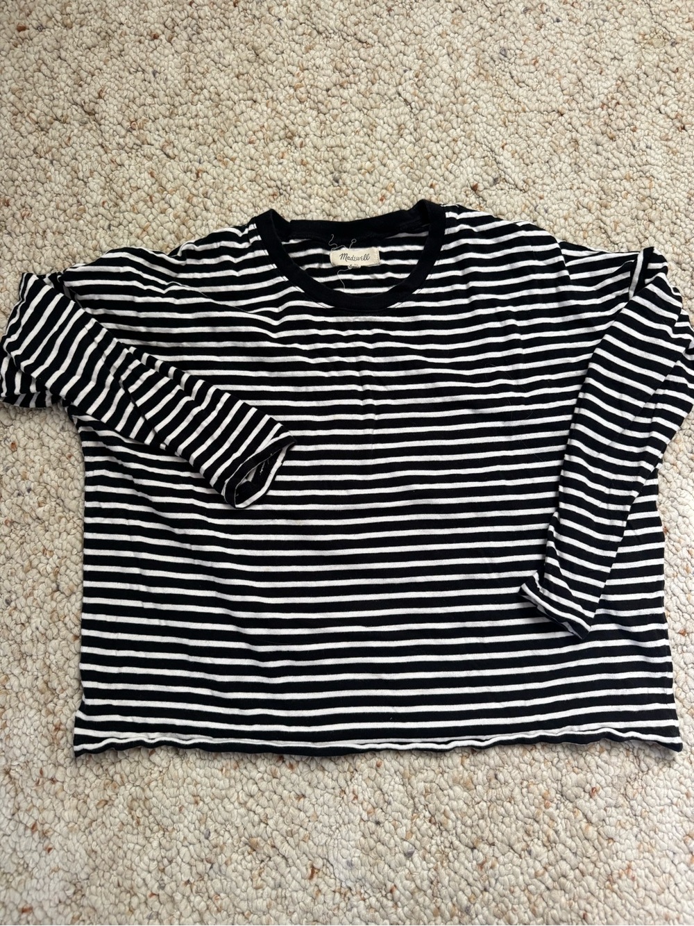 Madewell Striped Long Sleeve Tee